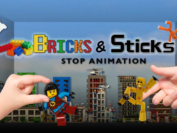 Bricks And Sticks Stop Animation Black Rocket Launch Your