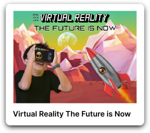 Virtual reality poster